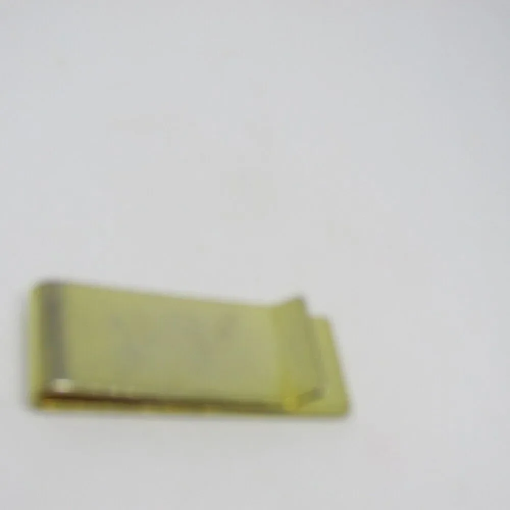 DANTE Cuff Links L Monogram Initial Letter Wraparound Mesh Money clip